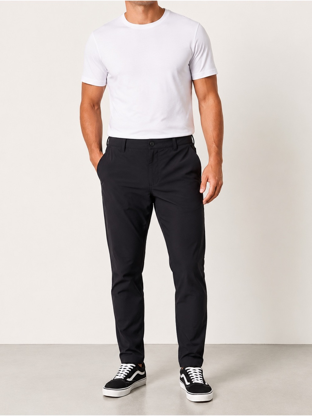 NWT Carhartt Force Phoenix Slim Tapered Work Pants Black M Short
